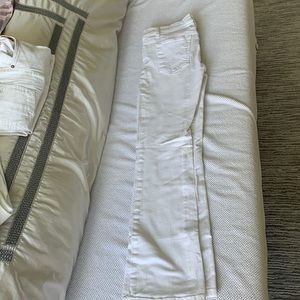 White boot cut Joe’s jeans